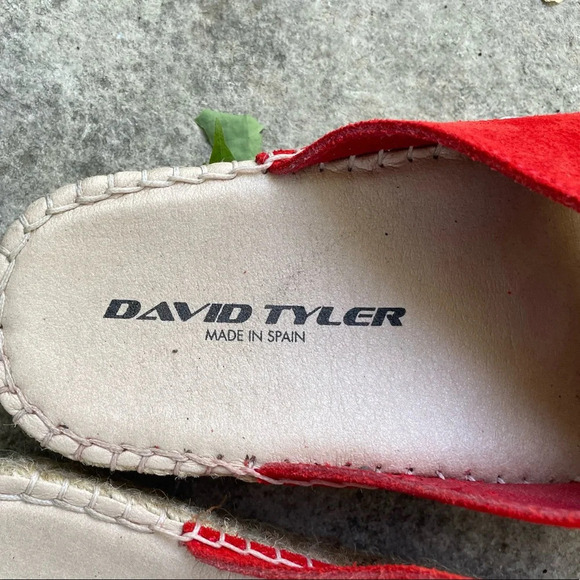 David Tyler Betty Espadrille cross front  sandal, size 40 - Picture 5 of 8